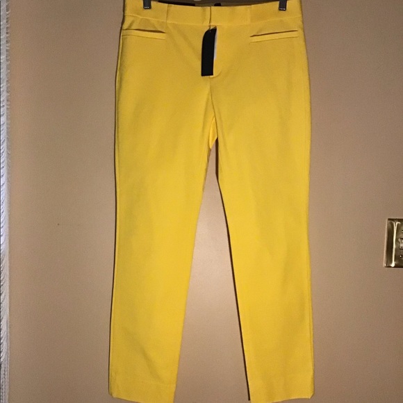 Banana Republic Pants - NWT BANANA REPUBLIC SLOAN PANT - YELLOW
